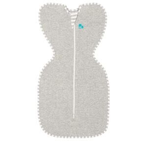 Swaddle Up Transition Bag Original Size Medium (13-19 lbs) White Zip Up